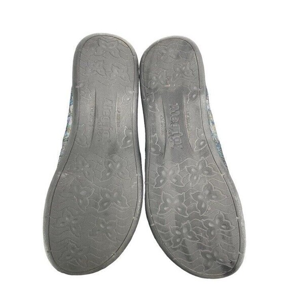 Alegria Petal Rave on the Nile Slip On Flats Loafers Metallic Multi Print Size 9 - Picture 7 of 8